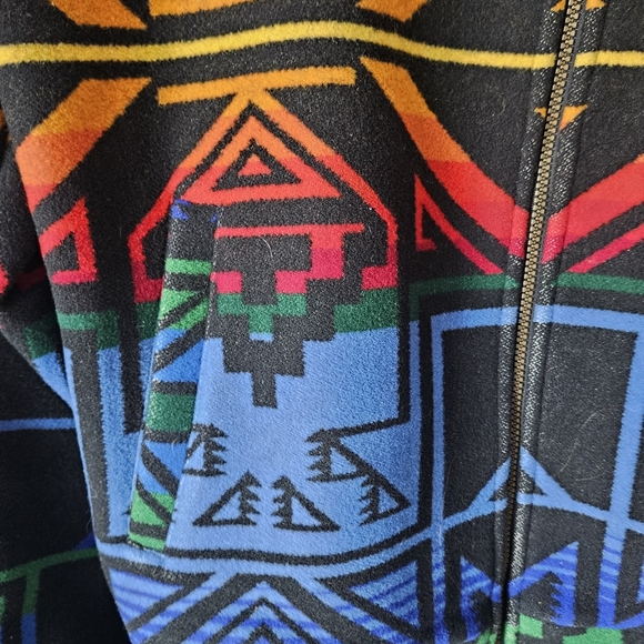 Pendleton Multicolor Geometric Bomber Jacket - Picture 4 of 6